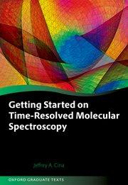 Cover of the book "Getting Started on Time-Resolved Molecular Spectroscopy."